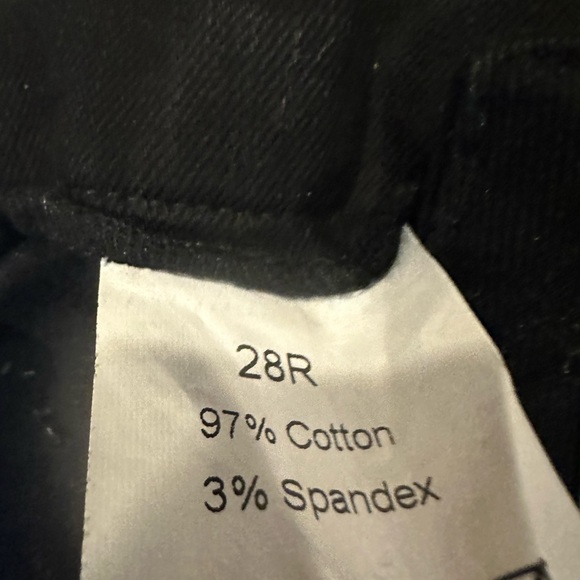 Piper smartpak black denim breeches with knee patch nwt women’s - Picture 5 of 7